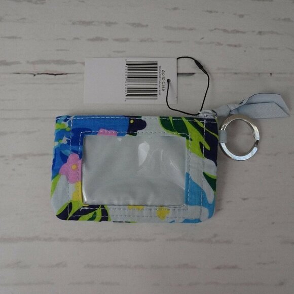 Vera Bradley Marian Floral Zip ID Card Case & Lanyard ID Holder 2-PC Boho NWT - Picture 8 of 12